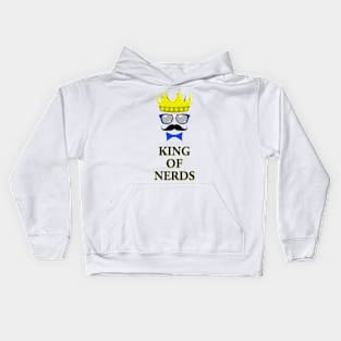 King of nerds Kids Hoodie